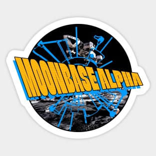 Moonbase Alpha Sticker